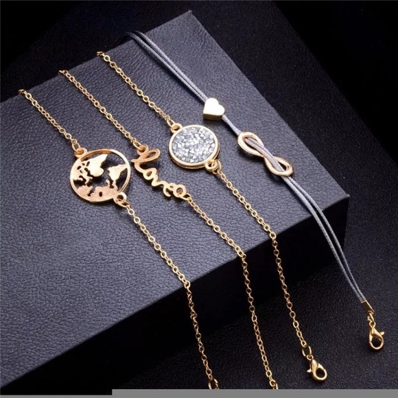 5 Piece Boho Bracelet Set - Picture 6 of 6